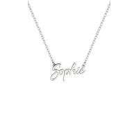 JRose Collections Identité Necklace - Sophie | Personalised Name Necklace with Adjustable Chain in Gift Box by Mulberry Studios