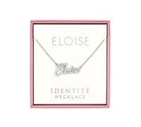 JRose Collections Identité Personalised Name Necklace - Popular Girls’ Names & Titles - Adjustable Chain in Gift Box by Mulberry Studios (Eloise)