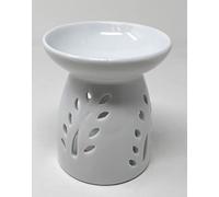 JRose Collections Large Dragonfly Pattern Oil Burner Ceramic Aromatherapy Diffusers - Wax Melt Burners Candle Warmer Lamp Perfect for Halloween Wax Melts, Tea Light Candles and Wax Warmers