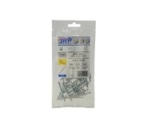 JRP Riveting Products 4.8 x 10mm Aluminium/Steel Dome Head Rivets - JRPBAGASD4810 - Ideal for DIY and Trade Applications