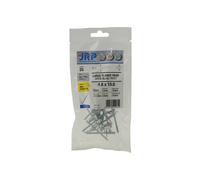 JRP Riveting Products 4.8 x 14mm Rivets Bag of 25 in Silver JRP Riveting Products Silver