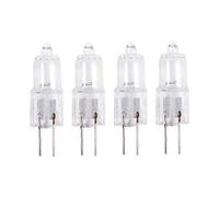 Jrpzcv 12V 20W 2 pin G4 Base Halogen Light Bulb 4 Pieces Warm White