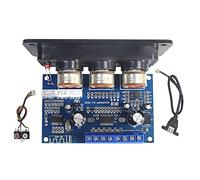 Jrpzcv 2.1 Channel Digital Amplifier Board 2X25W+50W BT5.0 Subwoofer Class D Amplifier Board DC12-20V with AUX Cable+USB Cable