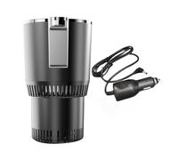 Jrpzcv 2 in 1 Smart Car Cup Warmer & Cooler Auto Mug with Cooling and Heating Functions Insulation Drink Cooler for Tumblers A