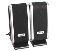 Jrpzcv 2 Pcs USB Computer Speakers Portable Speaker Stereo 3.5mm with Ear Jack for Desktop PC Laptop