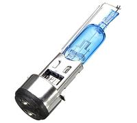 Jrpzcv 2x BA20D Natural White halogen lamp Bulb 50W 4500-5000K Car Light Lamp 12V