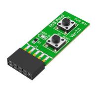 Jrpzcv 2x5 Pin Reset/Power On/Off Switch Board Adapter for Desktop PC Motherboard