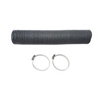 Jrpzcv 3D Printer Exhaust Fan Hose Encrypted Foil Ventilation Pipe Scalable Smoke Tube for 2.4 R2 Trident, Without FAN