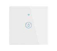 Jrpzcv 40A Tuya Smart WiFi Water Heater Boiler Touch Switch Air Conditioner Light Timing EU Wall App for Home White