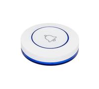 Jrpzcv Call Button Restaurant Pager 433MHz Wireless Doorbell Bell Button for Home Security Alarm System Hardware Blue
