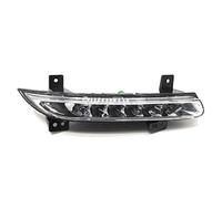 Jrpzcv Car Front Right LED DRL Fog Light for Fluence 2014+ Auto Driving Lamp Daytime Running Light Bumper Lamp