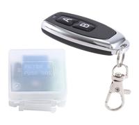 Jrpzcv DC 12V Single Channel Relay Module Universal Wireless Switch RF Relay Receiver + 2 CH Remote Controller