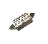 Jrpzcv for MN Model 1:12 D90 D91 RC Car Spare Parts Upgrade Metal Front Armor Protection Guard