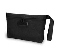 Jrpzcv Money Bag with Lock, Lockable Cash Bag, Waterproof Bank Bag with Zipper and Lock for Cash, Cell Phone B 30.9 X 19.9cm