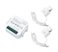 Jrpzcv Tuya Smart Life ZigBee Energy Meter Bidirectional 2 Channel with Clamp CT App Monitor Solar Power,80A,110V 240VAC Easy Install