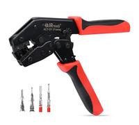 JRready ACT-SY-JRN009S Micro-Fit 3.0 Molex Crimper with Locator Ratcheting Mechanism One-Step Crimp 20-24AWG Terminal 43031 43030 Series Pins and Sockets Hand Tool Standard Molex Connector 3.0mm Pitch