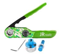 JRready ST2175 NEW-ASF1G Crimp #12#16#20 Size Closed Barrel Work with UF2-5 Adjustable Positioner for Heavy Duty Connector MIL Connector etc Electrical Connector