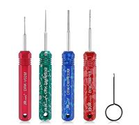 JRready ST5234 Pin Extractor Tool set For AMP Super Seal1.5 /Metri Pack 150,280/TE 968880,968849/ JST Connector kit,automotive wire connectors Sealed Male/Female Terminal Removal Tool Kit 5PCS