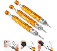 JRready ST5262-03 3PCS Ejector Rod Pin Extractor Mini-Fit Jr Molex Micro Fit Removal Tool for Computer Repair Molex MX3.0 Male/Female Terminals Mini-Fit Jr.TM Series Terminal Removal Tool Kit