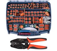 JRready ST6316 DT Deutsch Connector Kit, 2 Pin Connector,3,4,6,8,12 Pin Connector, Deutsch Crimp Tool (ACT-LY-16DT), Size 16 Stamped Contacts, Deutsch pin Kit