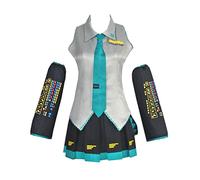 jrswai Womens Anime Cosplay Costume JK Sailor Dress High School Uniform Halloween Full Set (M, Grey)