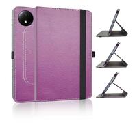 JRTAL Compatible with Iconia Tab A10 Case, 360° Rotating Cover Faux Leather Protective Case with Acer Iconia Tab A10 (A10-21-A0T7) 10.1 Inch Tablet - Purple