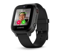 JrTrack 4 Kids Smart Watch by COSMO | Phone Watch and GPS Tracker with Parent App | Call, Text, Activity, School Lock, Music, SIM Card Included, SOS Notifications and Security