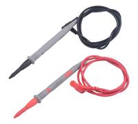 Jrudjsnhhty 1 Pair Digital Multimeter 1000V 20A Universal Test Lead Cable Probe Red+Black