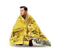 Jrudjsnhhty 1 PCS Emergency Blanket Outdoor Emergency Blanket Thermal Blanket to Keep Human Body Warm