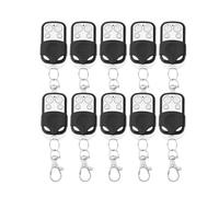 Jrudjsnhhty 10 Pcs Garage Door Remote Control 433Mhz for Car Garage Door Gate Cloning Remote Control Key