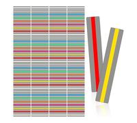 Jrudjsnhhty 100 Pack Back to School Guided Reading Strips Line Reader Highlight Strips Overlay Highlight Bookmarks Help for Student