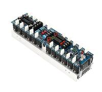 Jrudjsnhhty 1000Wx2 2-Channel Power Amplifier Board High-Power Amplifier Board DIY HIFI Professional Stage Amplifier Audio with Circuit Protection