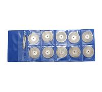 Jrudjsnhhty 10Pcs Accessories 35mm Diamond Cutting Disc for Metal Grinding Wheel Disc Mini Circular Saw for Drill Rotary Tool