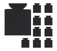 Jrudjsnhhty 10PCS Neoprene Beer Can Cooler Drink Cup Bottle Sleeve Insulator Wrap Cover New Black