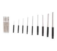 Jrudjsnhhty 13 Pieces Roll Pin Punch Hollow End Punch Tool Roll Pin Punch Set with Carry Case Steel Pin Punches