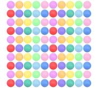 Jrudjsnhhty 150Pcs/Pack Colored Pong Balls 40mm Entertainment Table Tennis Balls Mixed Colors Beer Pong Balls Game