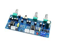 Jrudjsnhhty 2.1 Channel Subwoofer Preamp Board Low Pass Filter Pre-Amp Amplifier Board Ne5532 Low Pass Filter Bass Preamplifier