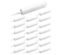 Jrudjsnhhty 20 Pack 10 Oz. Empty Plastic Caulking Cartridges for Sealing and Filling