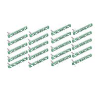 Jrudjsnhhty 20Pcs 75mm Mixer Fader B10K Double Straight Slide Potentiometer Lot