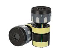 Jrudjsnhhty 2Piece Dynamic Microphone Core Capsule Plastic for BETA58 Wireless Microphone Capsule Replacement