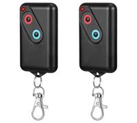 Jrudjsnhhty 2Pieces Garage Door Remote,2 Button Garage Door Remote Transmitter 303mhz Garage Door Remote Transmitter with Keychain