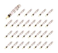 Jrudjsnhhty 30 Pcs Presta Valve Core Bike Replacement Tubeless Core for Tubeless Road Bike,Bicycle Accessories