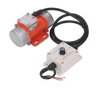 Jrudjsnhhty 30W Concrete Vibrator, 4000RPM Electric Vibrating Motor with Speed Controller & Adjustable Exciting Force DC 24V