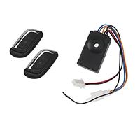 Jrudjsnhhty 36V-72V Universal Remote Control Electric Scooter Alarm Security System E-Bike Moped 110DB Smart Anti-Theft Alarm