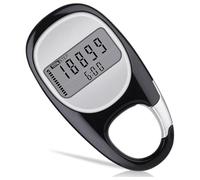 Jrudjsnhhty 3D Pedometer for Walking Steps and Miles, Portable Step Counter for Walking with Distance