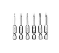 Jrudjsnhhty 6Pcs S2 Steel Triangular Screw Bits Magnetic Screwdriver Bit Anti Slip Triangle Screw Head 1.8/2/2.3/2.5/2.7/3 Mm Dropshipping