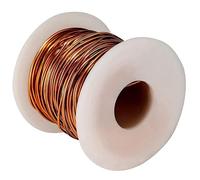 Jrudjsnhhty 99.9% Dead Soft Copper Wire, Electroculture Copper Gardening Antenna, Copper Wire for Gardening, 16 Gauge/ 1.3 mm Diameter,127 Feet / 39M, 1 Pound Spool