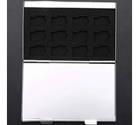 Jrudjsnhhty Aluminum Memory Card Case Box Holders For 24pcs TF Micro-SD Card color random