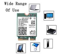 Jrudjsnhhty AX201NGW WiFi Card with Antenna 2.4 Ghz+5Ghz WiFi 6 3000Mbps M.2 CNVio2 Bluetooth 5.1 WiFi Network Card for Win10 Replacement Spare Parts Accessories