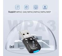 Jrudjsnhhty AX900 USB WiFi 6 Bluetooth 5.4 Adapter 2 in 1 Dongle Dual Band 2.4G 5GHz Network Wireless Receiver Free Driver